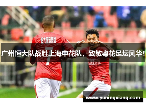 广州恒大队战胜上海申花队，致敬粤花足坛风华！